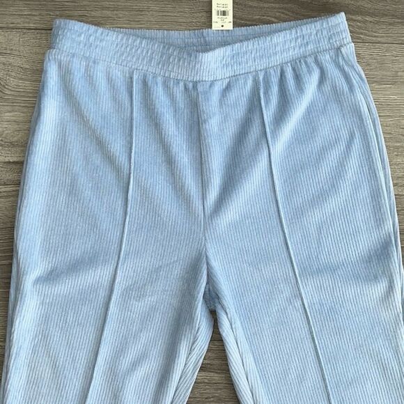 Aerie Light Blue Flare Pants - Picture 3 of 7